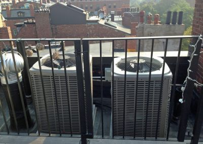 heat pumps and ac back bay